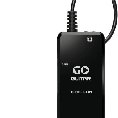 TC Helicon Go Guitar Portable Audio Interface for Mobile Devices with Headphone Output