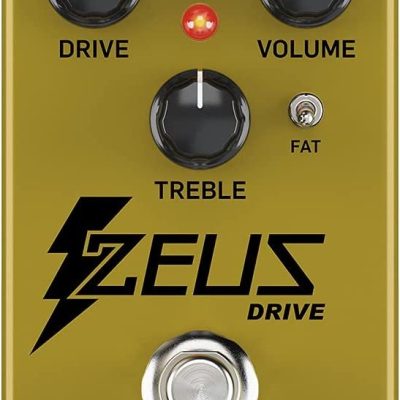 TC Helicon Zeus Drive Overdrive Pedal with Dynamic Range and Fat Mod Switch