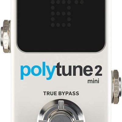 TC Helicon Guitar Tuner POLYTUNE2MINI Polyphonic Mini ±0.1 Cent Accuracy