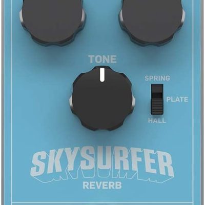 TC Helicon Digital Reverb Pedal SKY SURFER with Spring, Plate, Hall Effects