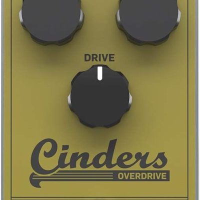 TC Helicon Analog Overdrive Pedal CINDERS with Tube Tone Sound
