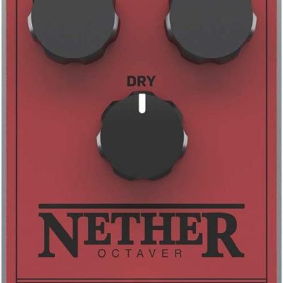 TC Helicon Nether Octaver Analog Octave Pedal with 1 and 2 Octave Down Effects