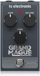 TC Helicon Analog Distortion Pedal GRAND MAGUS with Tube-Like Tone
