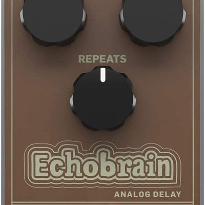TC Helicon Echobrain Analog Delay Pedal with Bucket-Brigade Circuit 40-300ms