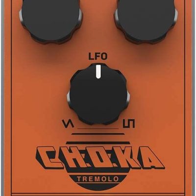 TC Helicon CHOKA TREMOLO Vintage All-Analog Tremolo Pedal with 3-Knob Layout
