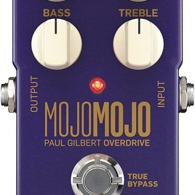 TC Helicon MojoMojo Paul Gilbert Edition Overdrive Pedal with High-Gain Mod Switch