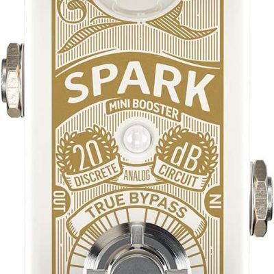 TC Helicon Spark Mini Booster Pedal 20dB Boost for Guitar
