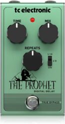 TC Helicon Digital Delay Pedal The Prophet 1300ms Max Delay True Bypass