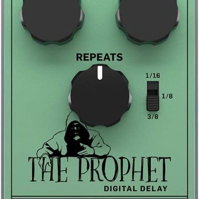 TC Helicon Digital Delay Pedal The Prophet 1300ms Max Delay True Bypass