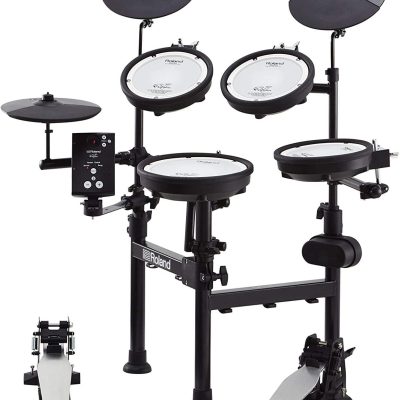 Roland V-Drums TD-1KPX2 Portable Electronic Drum Kit with Mesh-Head Pads