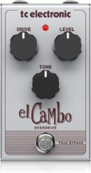 TC Helicon El Mocambo Overdrive Pedal with Classic Tube Sound and 3-Knob Control