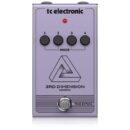 TC Helicon 3rd Dimension Chorus Pedal with 4 Preset Buttons and Vintage 80s Tone