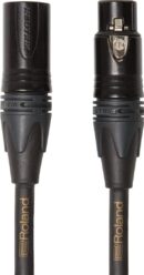 Roland RMC-GQ10 10ft/3m Gold Series Quad Microphone Cable with Neutrik XLR Connectors