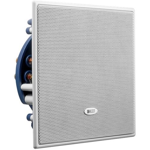 KEF Ci130QS UNI-Q 2 Way In- Wall Custom Install speaker White - Single - Image 2