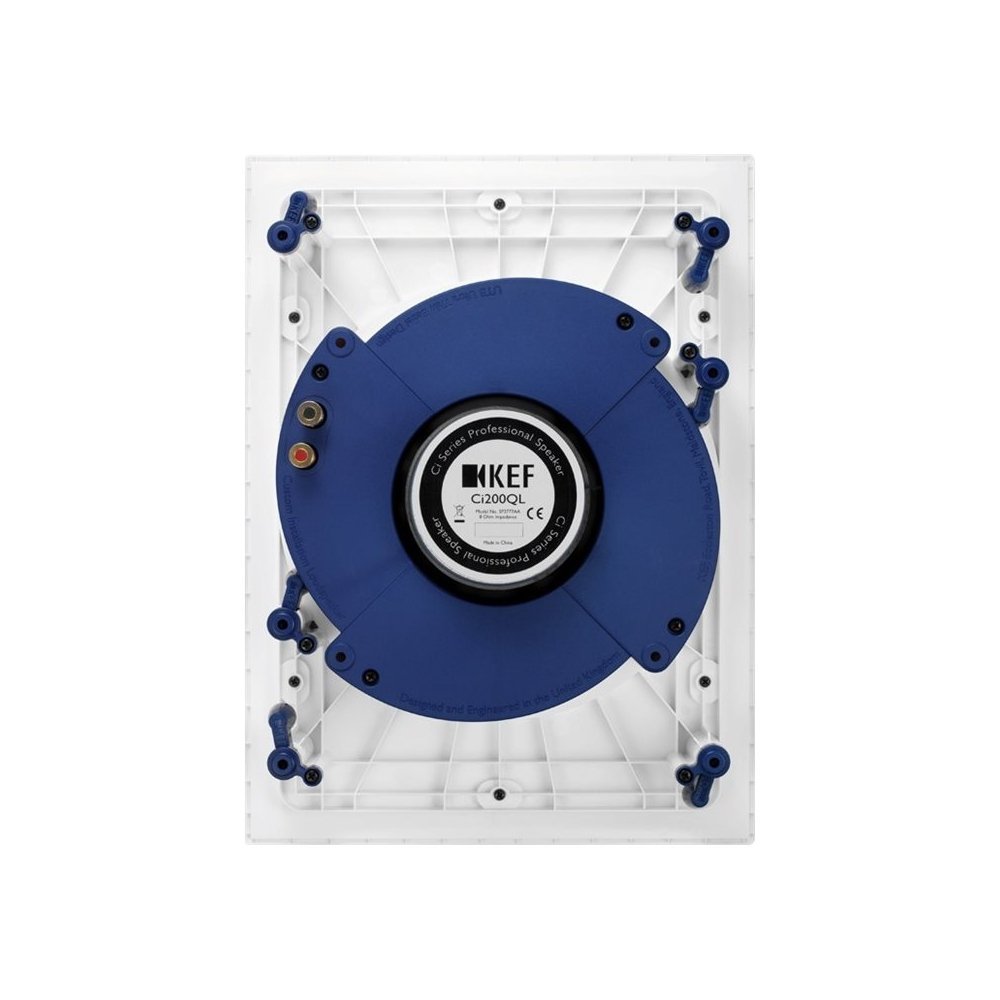 KEF CI200QL UNI-Q 2 Way In-Wall/Ceiling Custom Install Speakers White - Single - Image 3