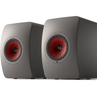 KEF LS50 Wireless II Active Bookshelf Speaker Grey - Pair