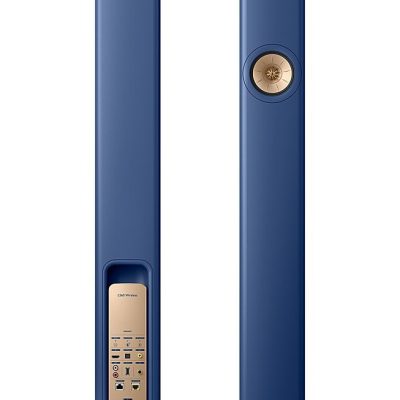 KEF LS60 All-In-One Hi-Fi Wireless Active Floor Standing Speaker Blue - Pair