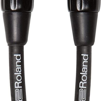 Roland Microphone Cable RMC-B5 5ft/1.5m Black Heavy-Duty Connectors