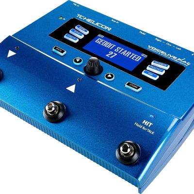 TC Helicon VoiceLive Play Vocal Processor Stompbox with 200+ Presets & Harmonies