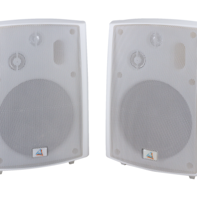Australian Monitor AMPAV30W Powered Bookshelf Speakers 30W White