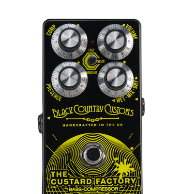 Laney BCC-TCF The Custard Factory Bass Compressor Effect Pedal