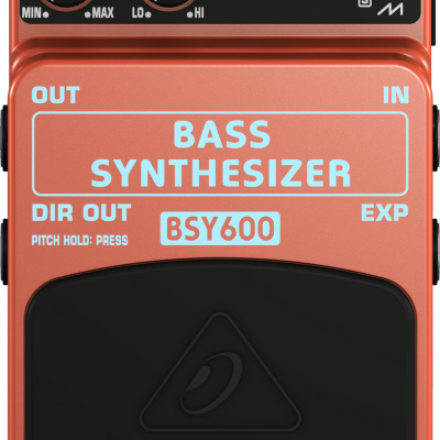Behringer BSY600 Guitar Effects Pedal Bass Synthesizer