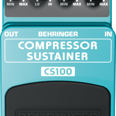 Behringer CS100 Guitar Effects Pedal Compresor/Sustaner