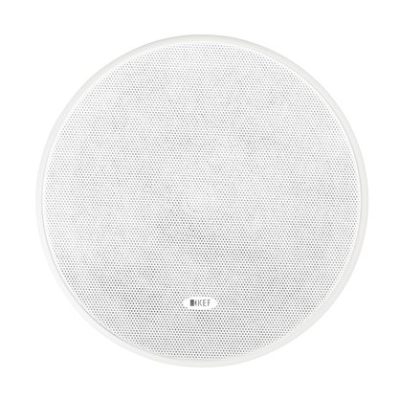 KEF Ci160ER UTB UNI-Q Custom In-Ceiling Install Speaker White - Single