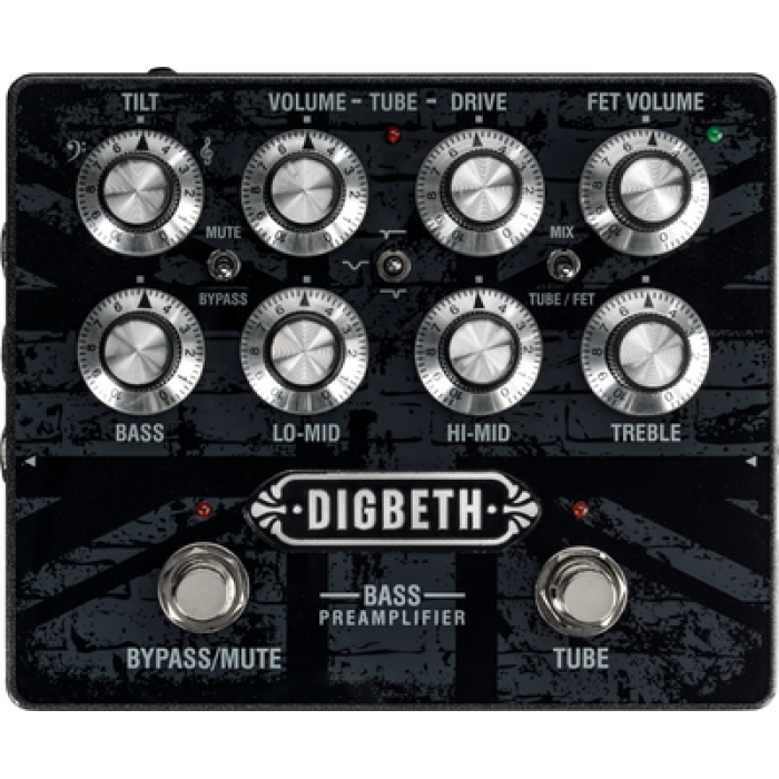 Laney DB-PRE Digbeth Series Bass Guitar Pre Amplifier Pedal