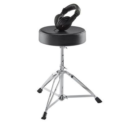 Alesis DRUMESSENTIALS Drum Throne and Headphones Add-On Pack