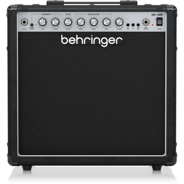 Behringer HA40R Amplifier Guitar, 40W with 2 Channels & 1x10" Bugera Speaker