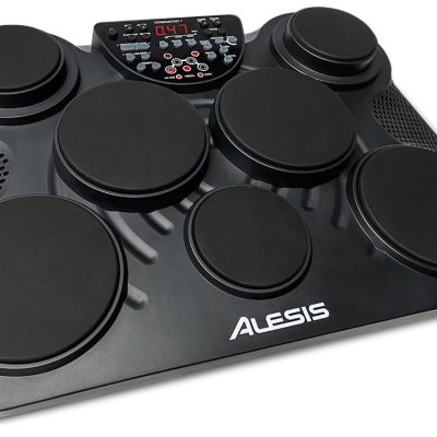 Alesis COMPACTKIT7 7 Pad Tabletop Drum Kit with 2 pedals