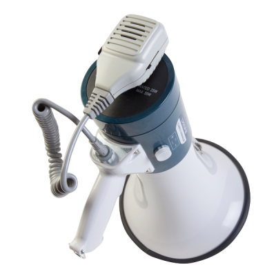 Australian Monitor LH25FM Megaphone with fist microphone