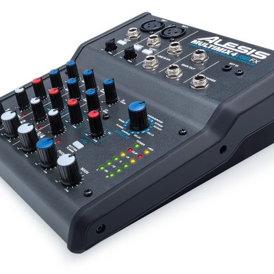 Alesis MultiMix 4 USB FX Mixer MM4USBFXPTOOLS with Effects and USB Connectivity