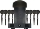 Sonance 93570 Garden Series 8.1 System (8 Outdoor Speakers + 10" In‑Ground Sub & DSP 2‑150 MKIII 2‑Ch Amp) – Dark Brown/Black.