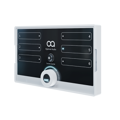 Optimal Audio ZonePad 1 Single zone wall controller
