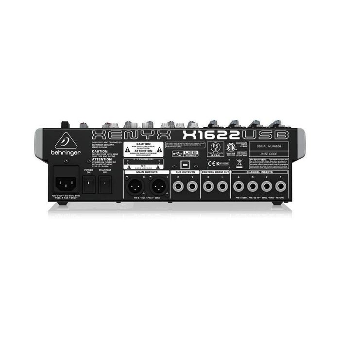 Behringer X1622USB Mixer Audio 12 Ch (4 Mono & 4 Stereo) - Image 2