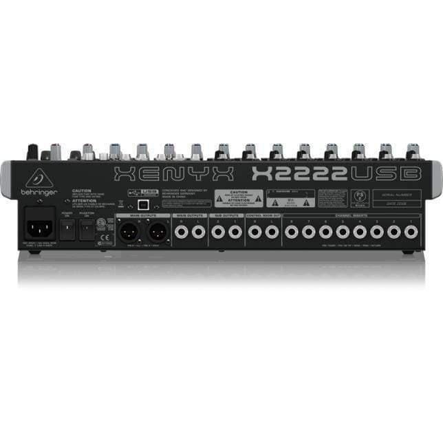 Behringer X2222USB Mixer Audio 16 CH (8 Mono & 4 Stereo) - Image 2