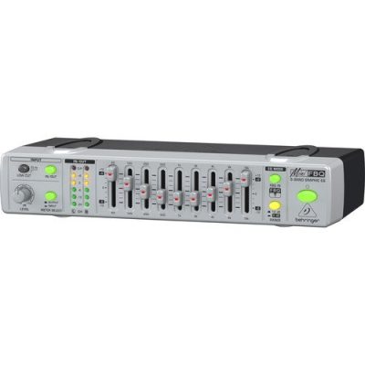 Behringer Graphic Equalizer FBQ800 9-Band with Feedback Detection