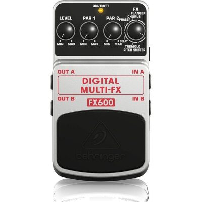 Behringer FX600 Guitar Effects Pedal Digital Stereo Multi