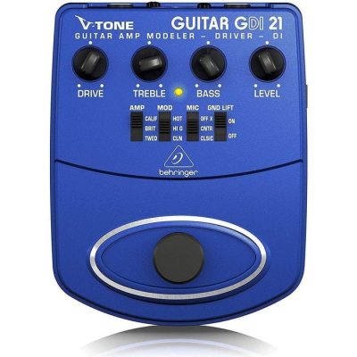Behringer GDI21 Guitar Effects Pedal Preamps/Stomp Boxes w/ DI recording output