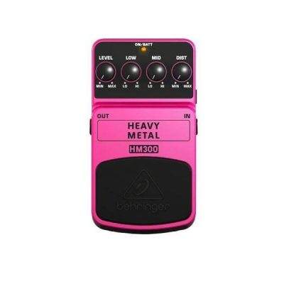 Behringer HM300 Guitar Effects Pedal Heavy Metal Destortion