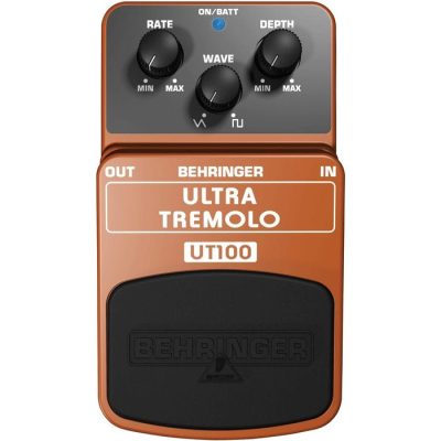 Behringer UT100 Guitar Effects Pedal Classic Tremolo