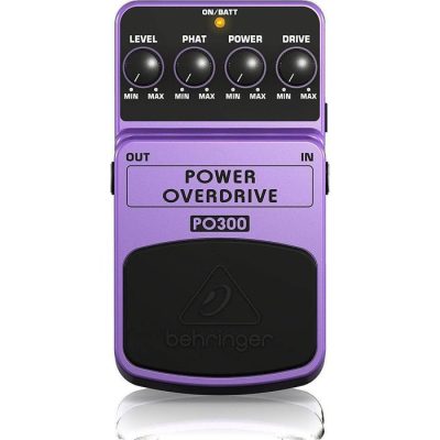 Behringer PO300 Guitar Effects Pedal Power Overdrive