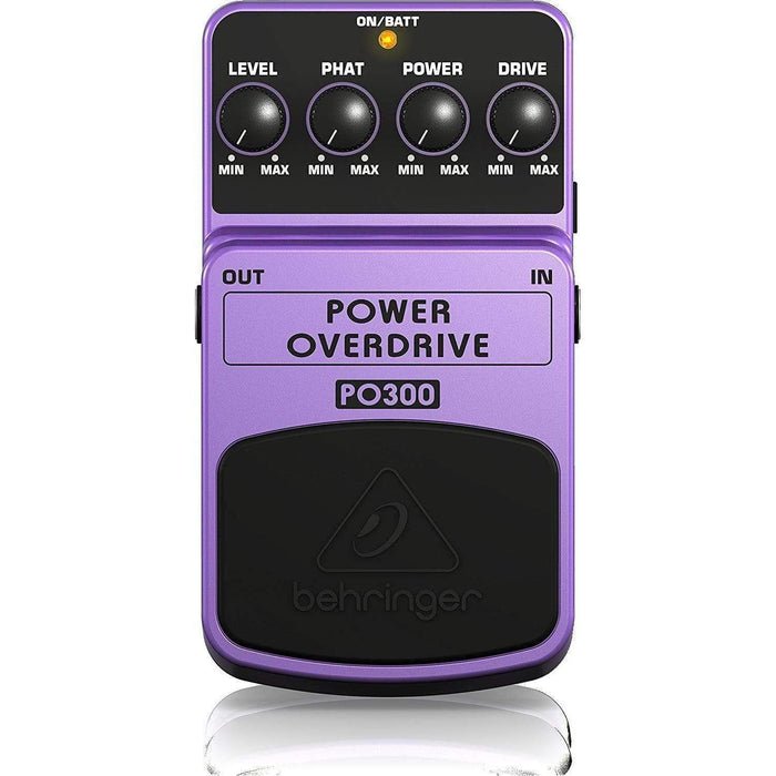Behringer PO300 Guitar Effects Pedal Power Overdrive