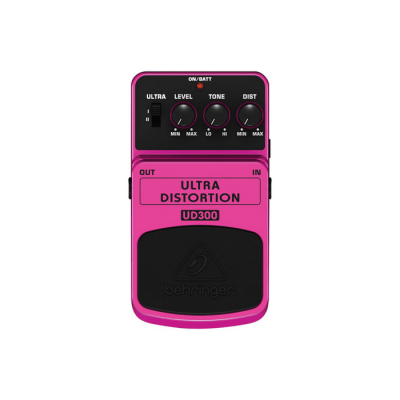Behringer UD300 Guitar Effects Pedal 2-Mode Distortion