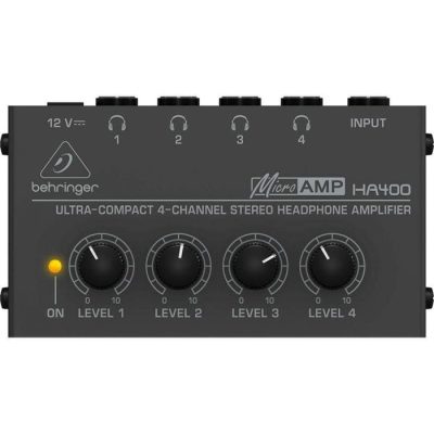 Behringer HA400 Headphone Amplifier 4-CH Stereo