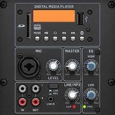 Behringer PK108A Speaker Powered, 250W, 8" w/ Built-in Media Player - Image 2