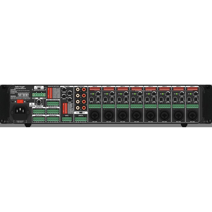 Behringer MA6018 Energy-Efficient, Multi-Function 180-Watt Auto-Mixing Amplifier - Image 4