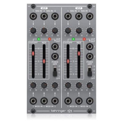 Behringer 121DUALVCF Analog Dual VCF Module for Eurorack